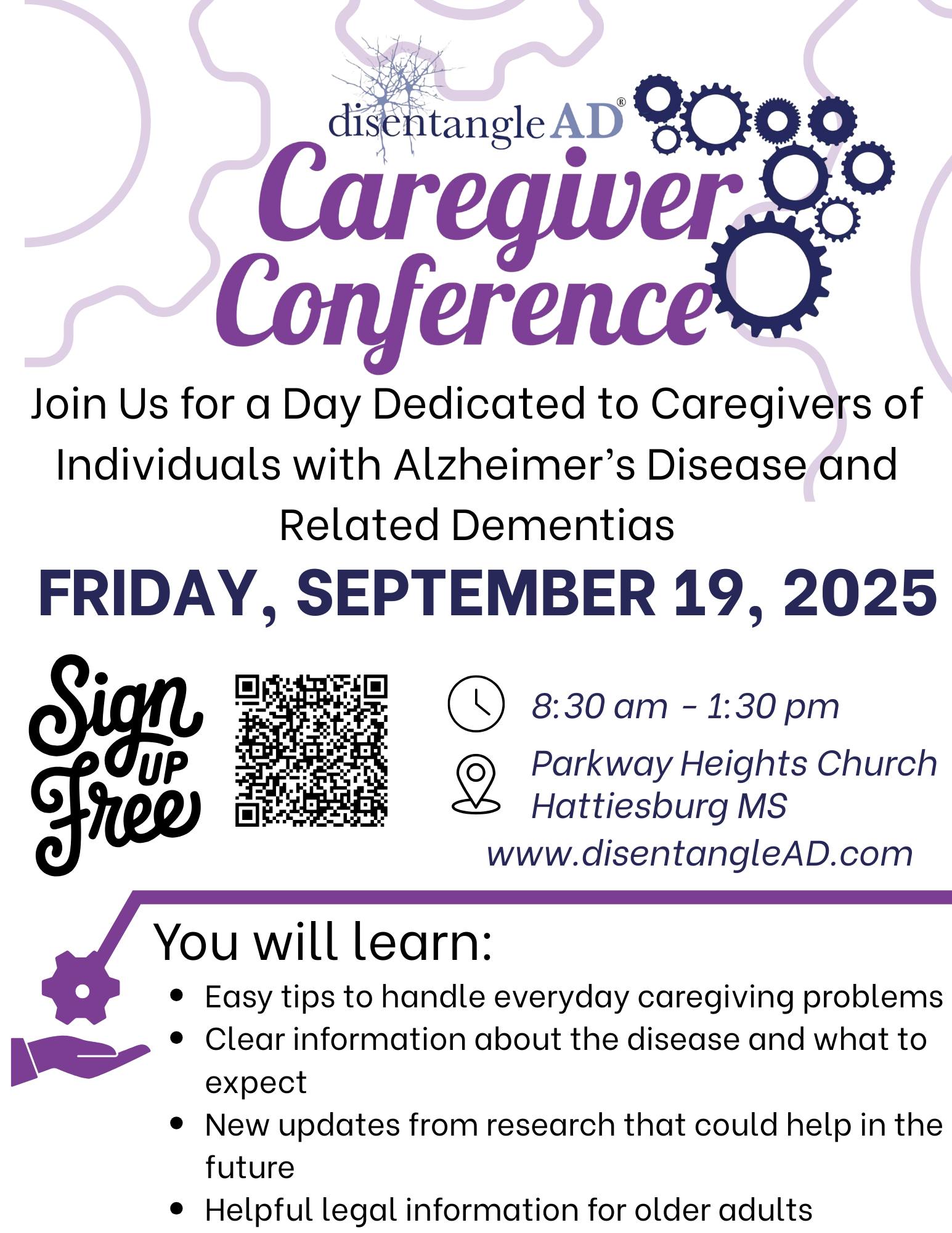 DisentangleAD Caregiver Conference 2025